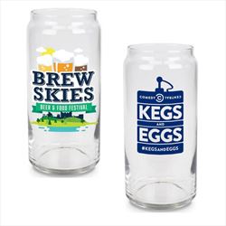 DX9027 20 Oz Big Gulp Can Glass With Custom Imprint